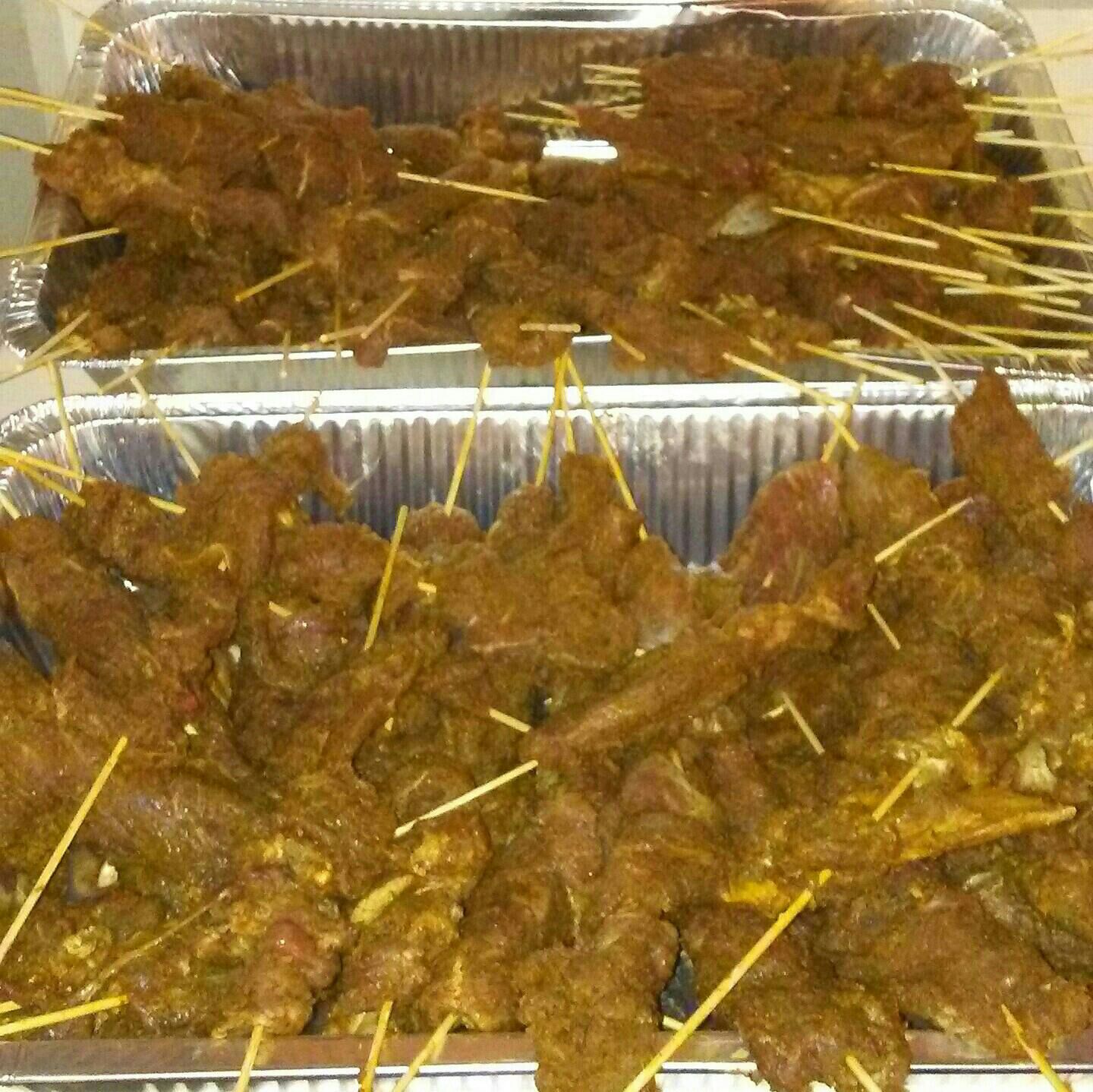 Fresh and delicious Suya